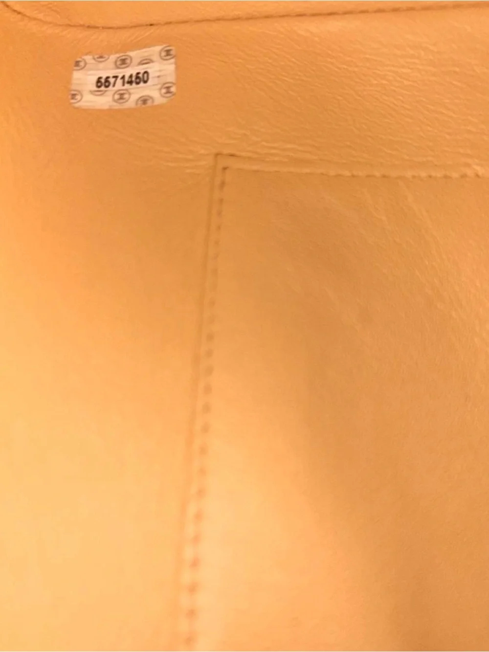 CHANEL Tan Quilted Leather Shopper Tote